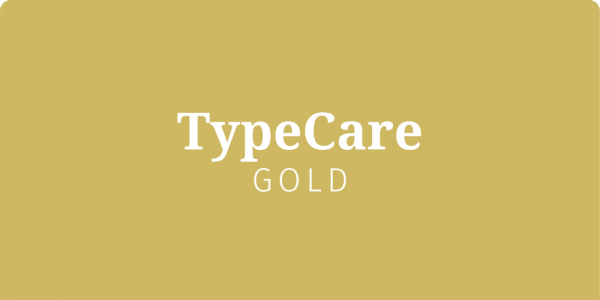 TypeCare Gold | Type Creative